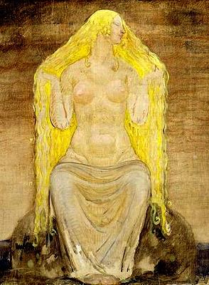 John Bauer Freja china oil painting image